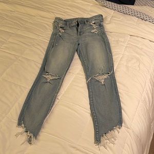 American Eagle crop Jegging. Size 8 long